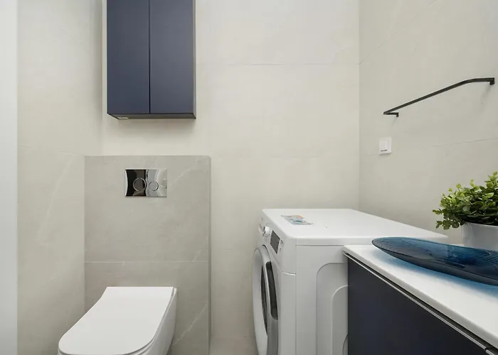 Apartman Gwiazdzista Elegant For 6 Guests With Balcony & Parking By Renters *